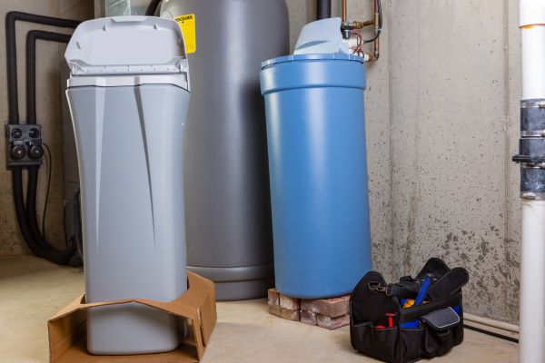 Cost of Water Softener Service in Plymouth
